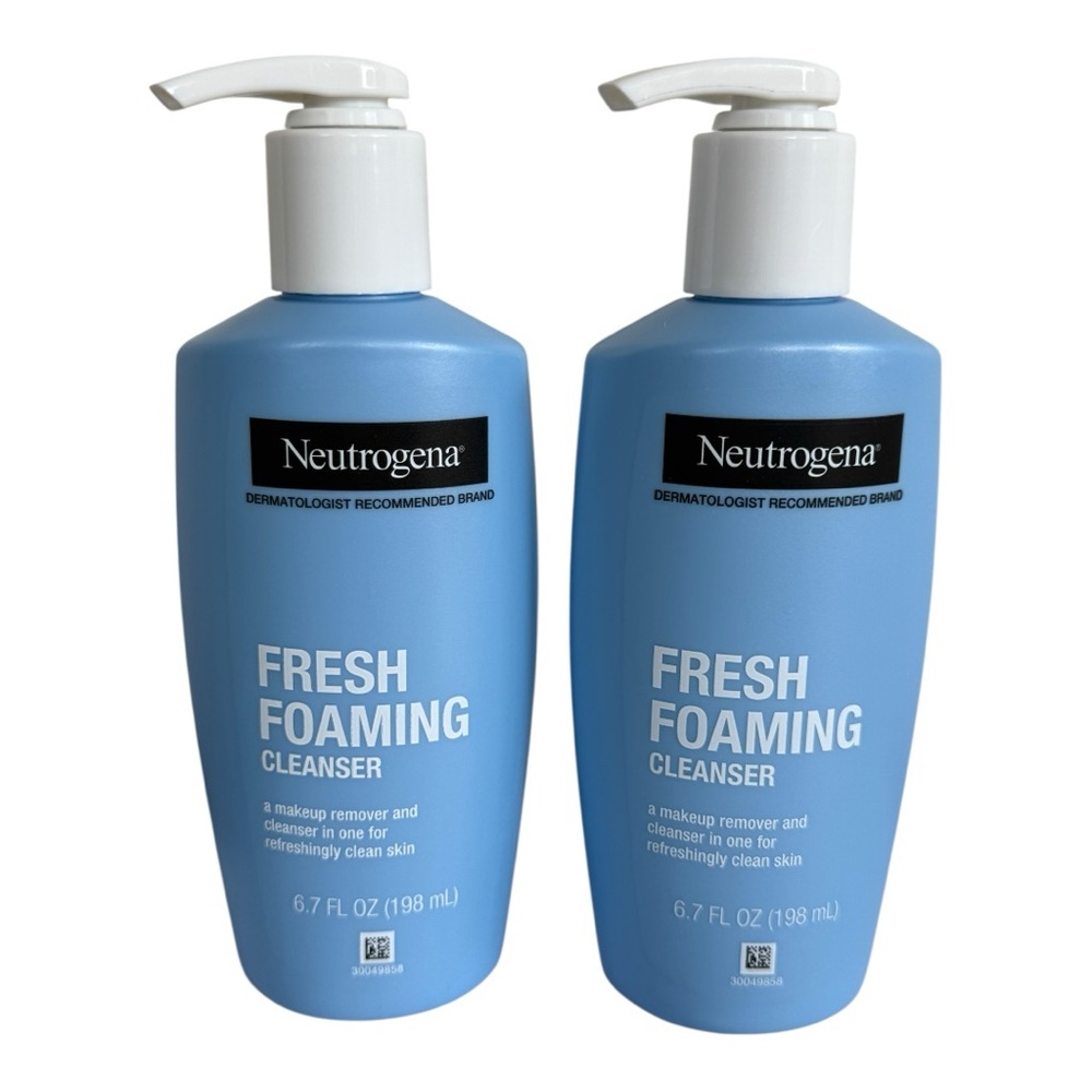 Neutrogena Fresh Foaming Cleanser Original 6.7 fl oz Two Pack New